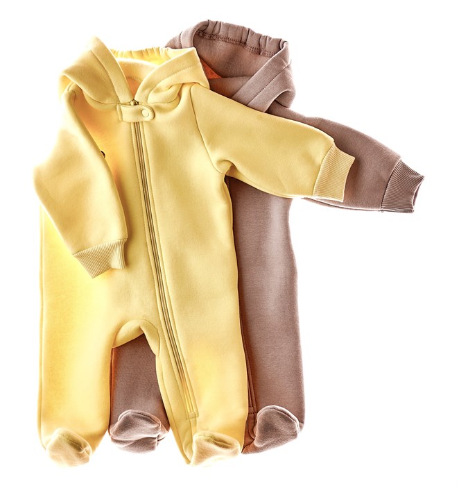 Комбинезон с кап/молния, рукава - манжеты. Футер 3Н 5830